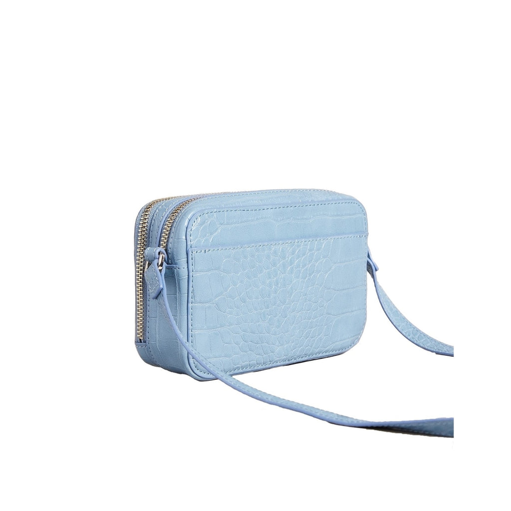 NWT Ted Baker STINA Double Zip Mini Camera Bag Baby Blue Soft Girl Dainty
