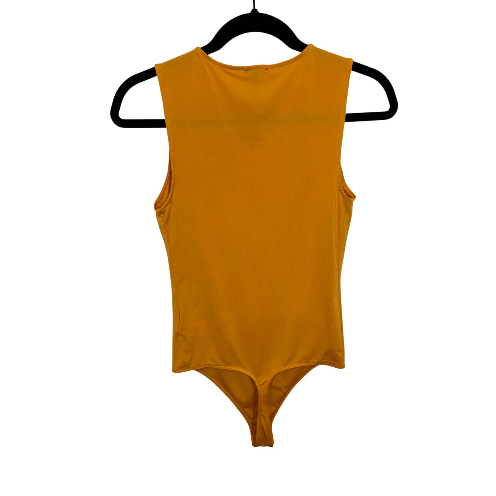 NWOT Express Body Contour Sleeveless Stretch Bodysuit Snap Crotch Colorpop S