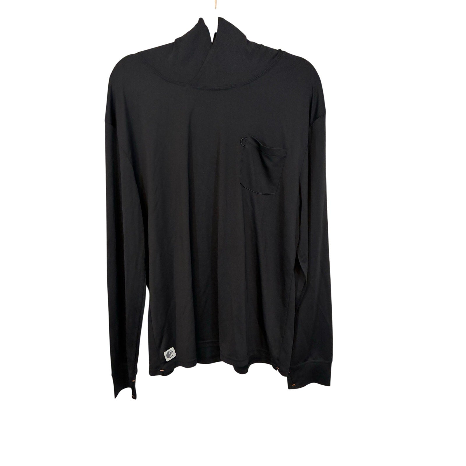 MuskOx Charleston Performance Hoodie Mens Black Lightweight Moisture Wicking XXL