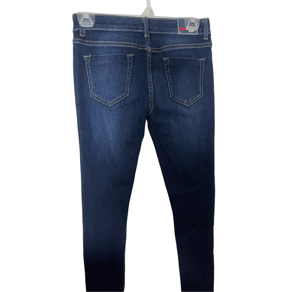 NWT Levis Denim 2009 Edition High Rise Dark Wash Mid Rise Skinny Jeans sz 26