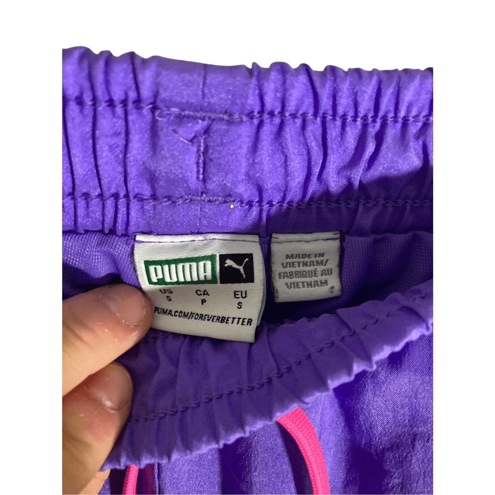 Vintage Neon 80's FILA Colorblock Windbreaker Skiing Snow Retro Warm Up Pants