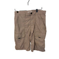 Wrangler Boys Hiking Shorts 16 Beige Cargo Elastic Waist Adjustable Outdoor