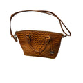 NWOB Brahmin Duxbury Carnelian Copper Melbourne Leather Satchel Minimalist Lux
