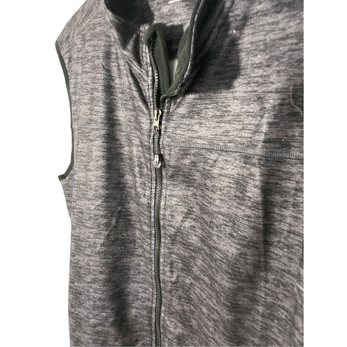 Big Sky Outfitters Men's Grey Front Zip Vest L Gorpcore Utility Outdoors Hike