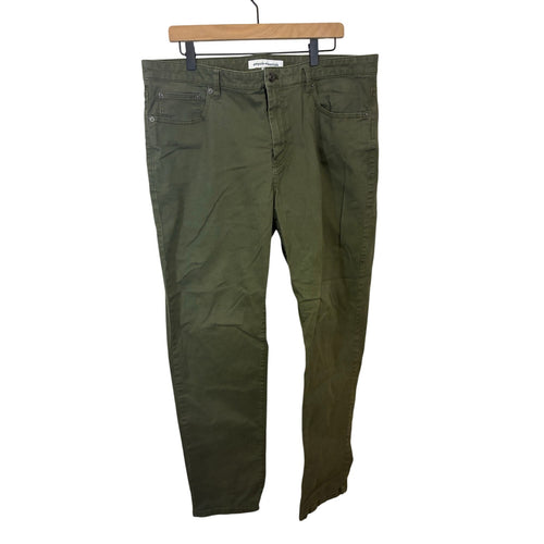 Amazon Essentials Men's 5-Pocket Stretch Twill Casual Pants Olive 38wx34L