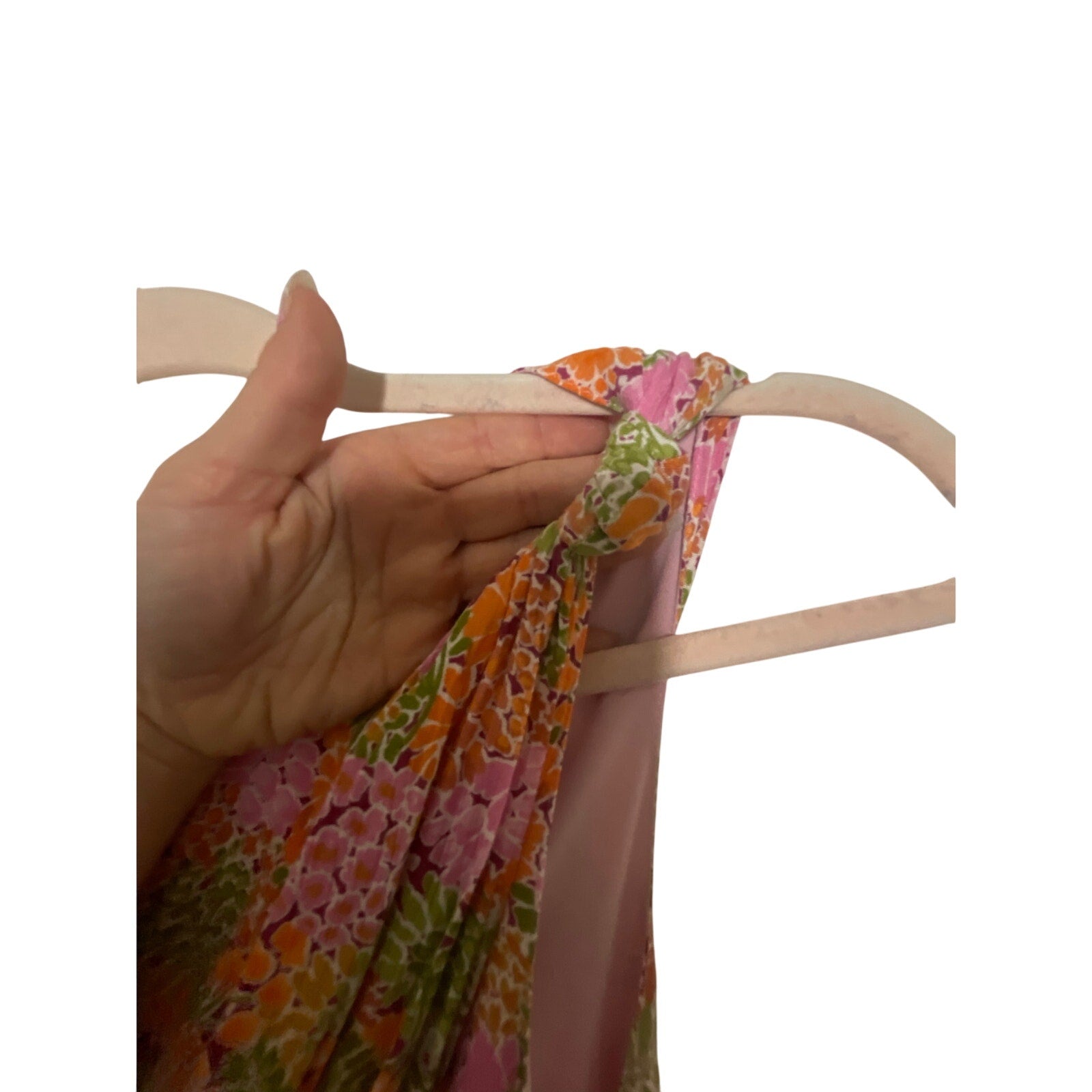 Sky to Moon Western Date Night Romantic Boho Pink Floral One Shoulder Sun Dress