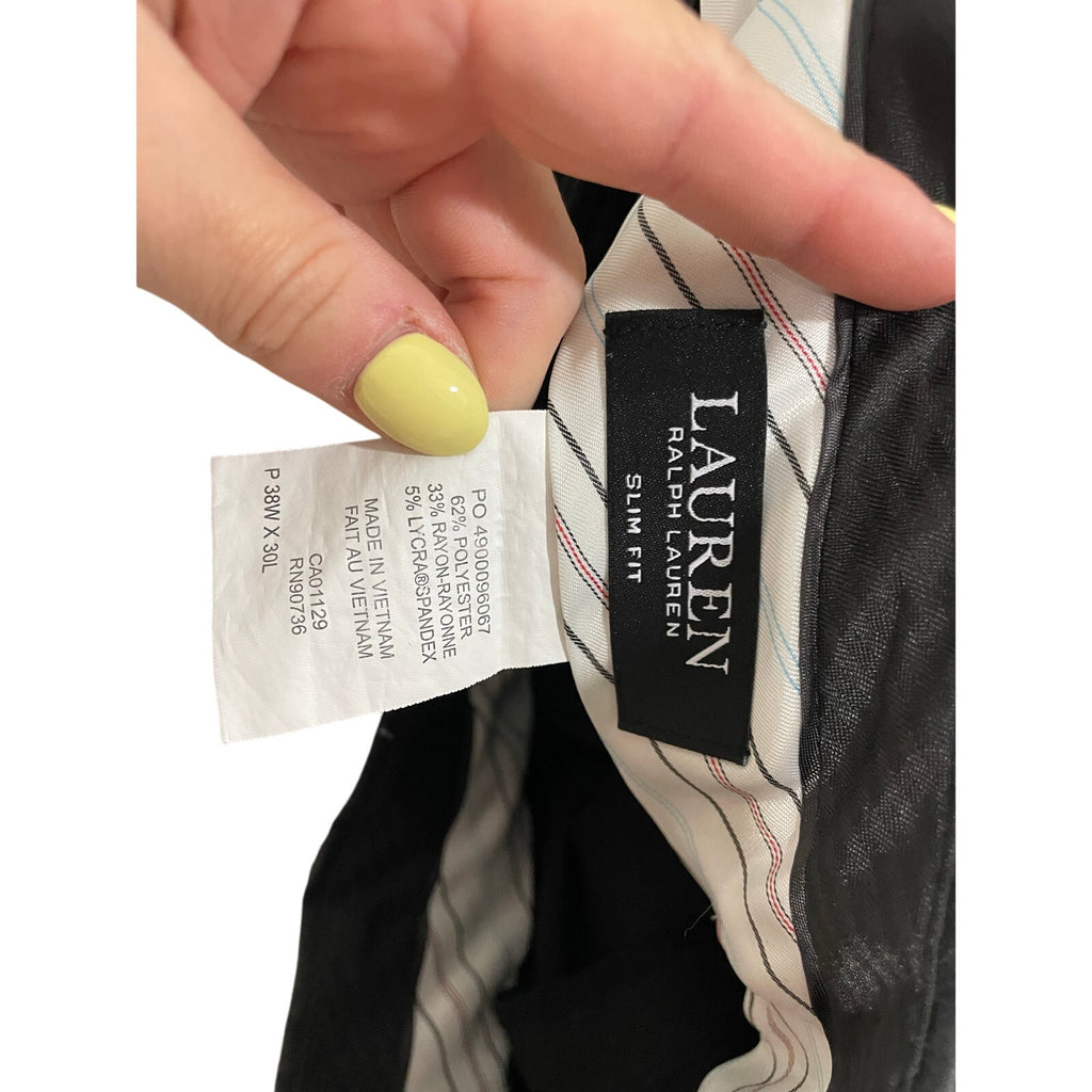 Lauren Ralph Lauren 38x32 Premier Office Dress Pants Men's Slacks Preppy