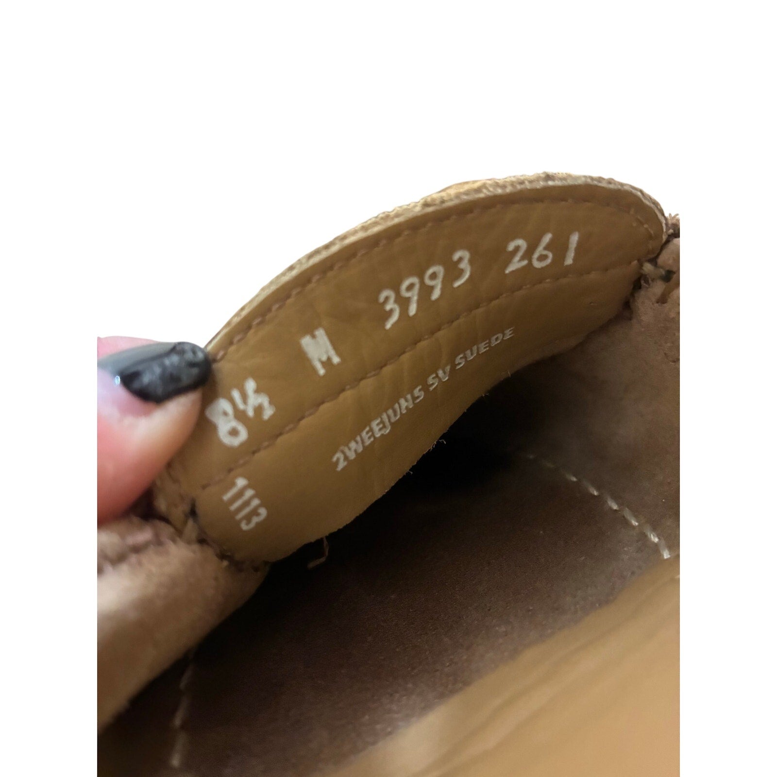 Womens Whitney Weejuns Penny Suede Loafer Sand Old Money Quiet Luxury 8.5 Preppy
