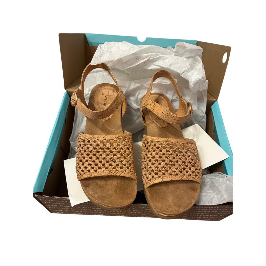 Baretraps Fernelle Women’s Shoes Size 7.5M Natural Mary Jane Low Heel Comfort