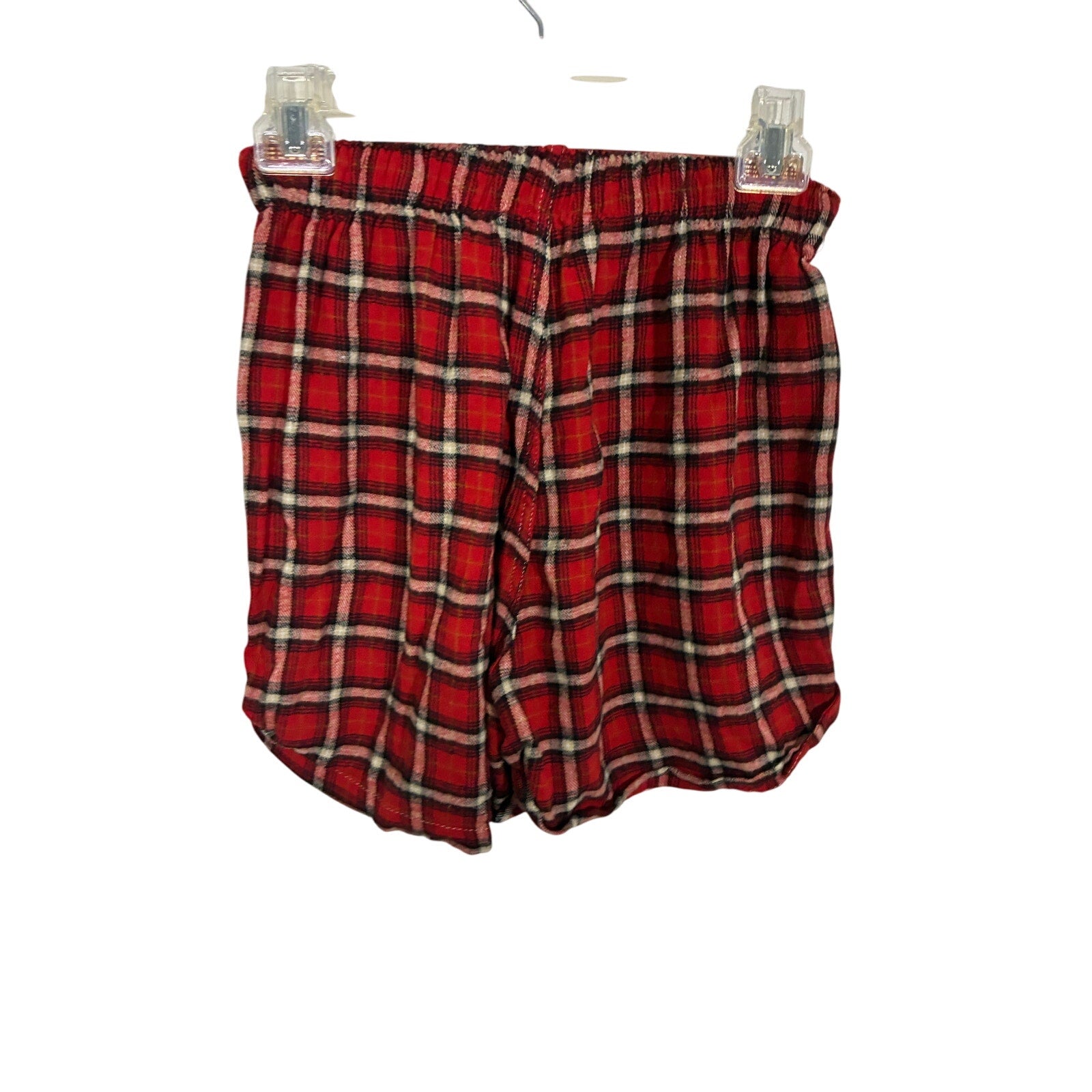 Sunday Morning Boxer Shorts Holiday Christmas Plaid XS Women's Free People