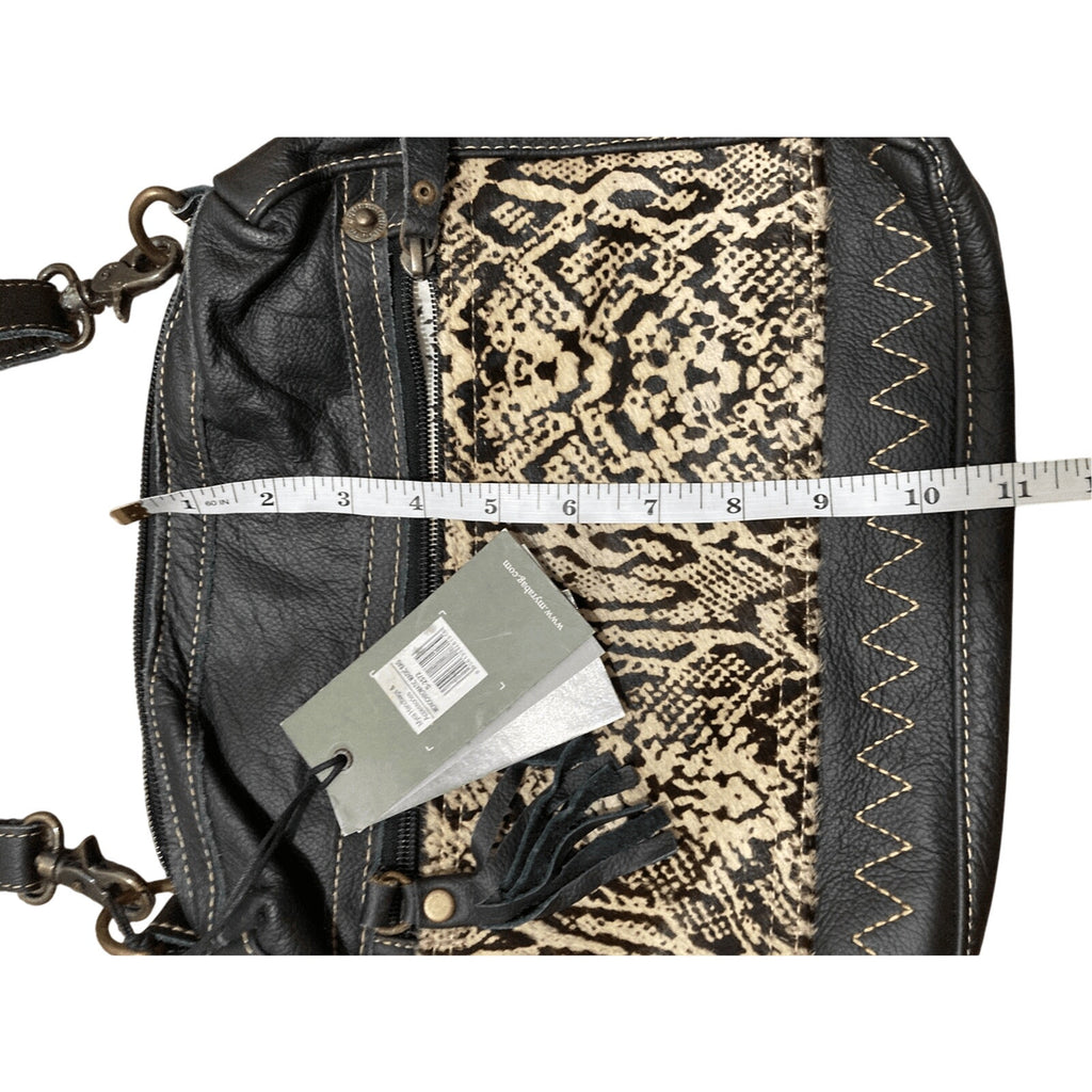 NWT Myra Monochromatic Magic Crossbody Bag Cowboy Leather Western Retro Rodeo