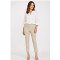 Nine West Heidi Pull On Skinny Crop Preppy WorkTan Khaki Colored Sz 14 Pants