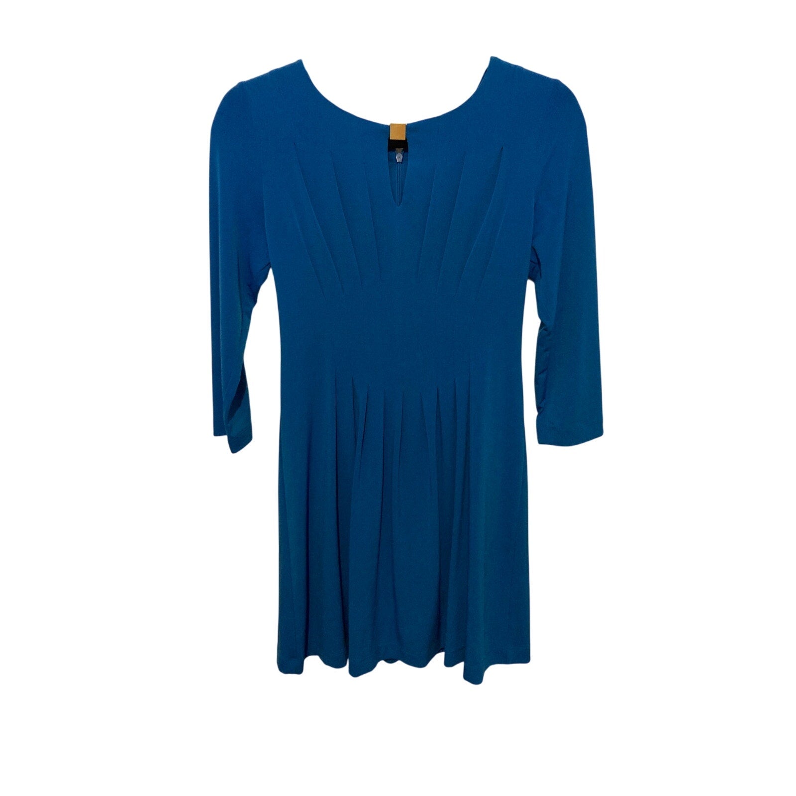 Tahari Petite Peephole Women's Pleated Wrap Dress Modest Special Occasion Mini