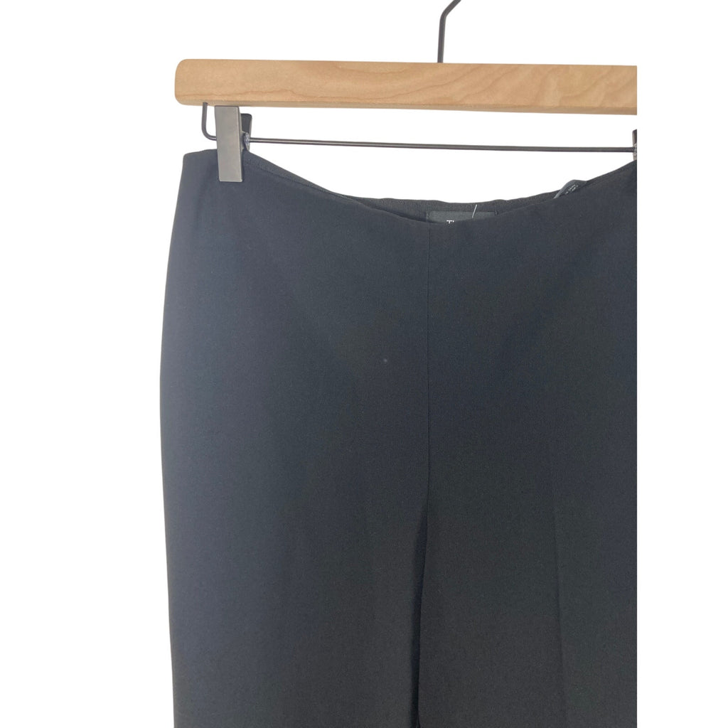 Theory Women's Black Pleated Dress Slacks Sz 8