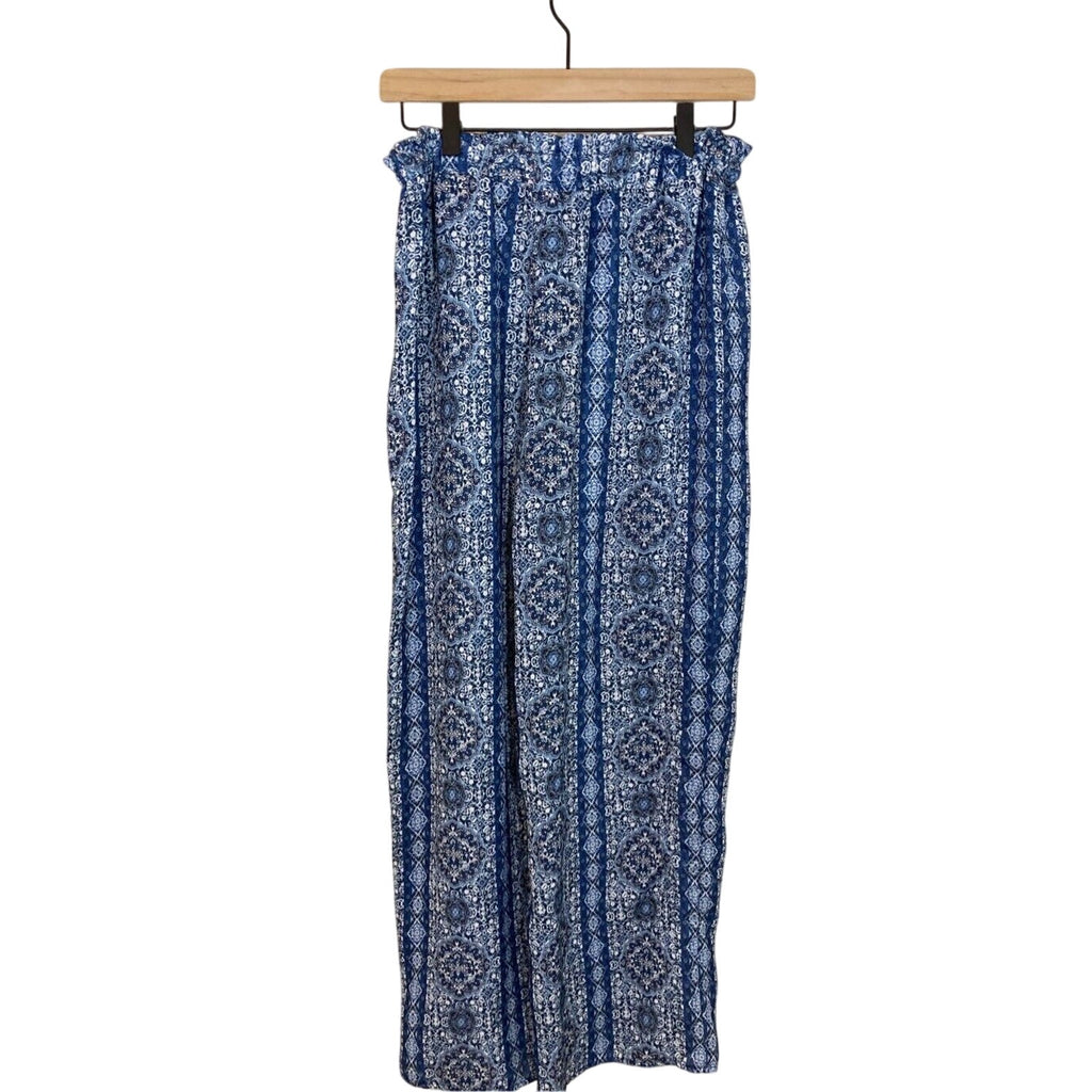 Willow & Sage Women's Tribal Bohemian Medium Harlem Gauzy Pants