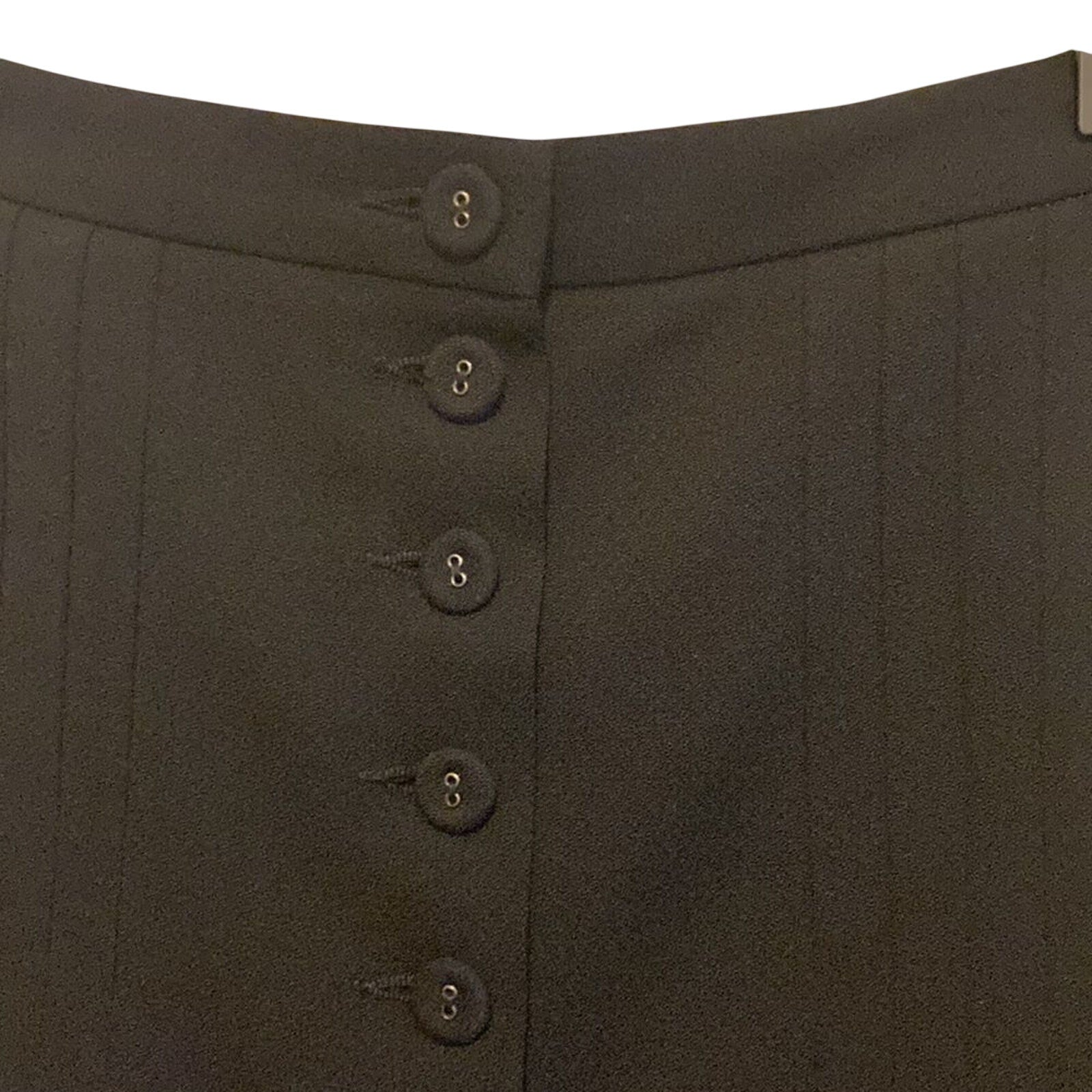 Moschino Cheap and Chic Authentic Academy School Girl Grunge Emo Button Up Skirt