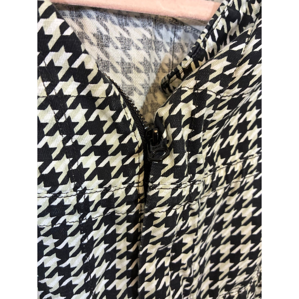RARE G-Star RAW x Pharrell Williams Avernus Racer Houndstooth Jumpsuit Sample S