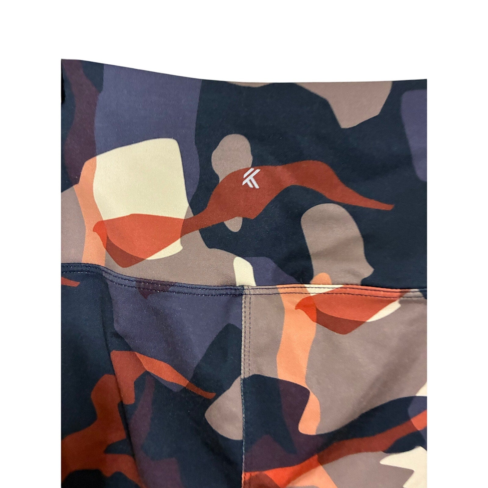 Kyodan Women’s High Rise Camo Leggings S Gym Pilates Gorpcore Utility Crossfit