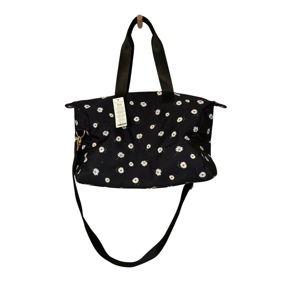 Alice + Olivia Daisy Print Duffel Bag Weekender Bag Traveling Loungewear Novelty