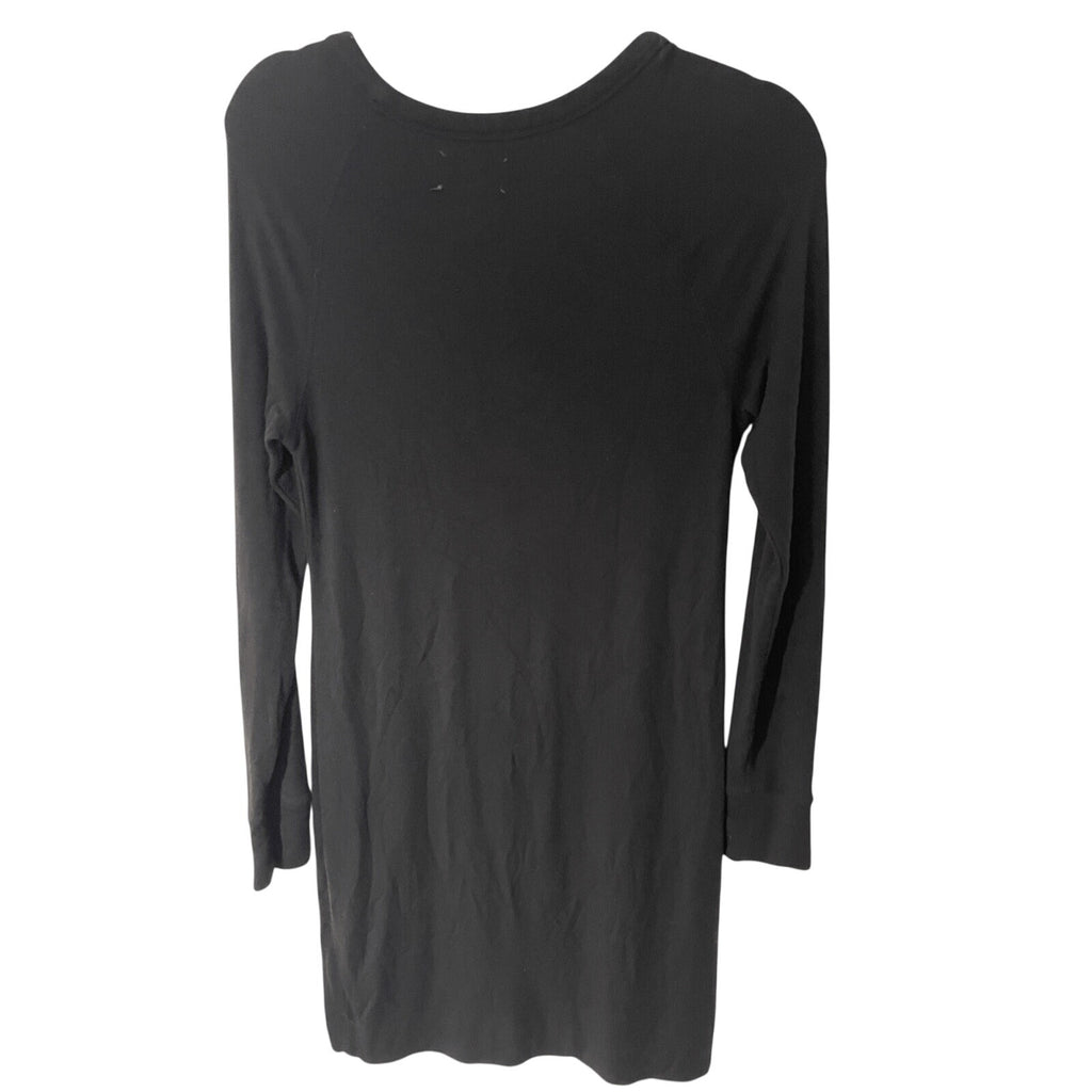 LOU & GREY Women's Long Sleeve Crew Neck Whimsy Goth Emo Punk Goth Dress S Black