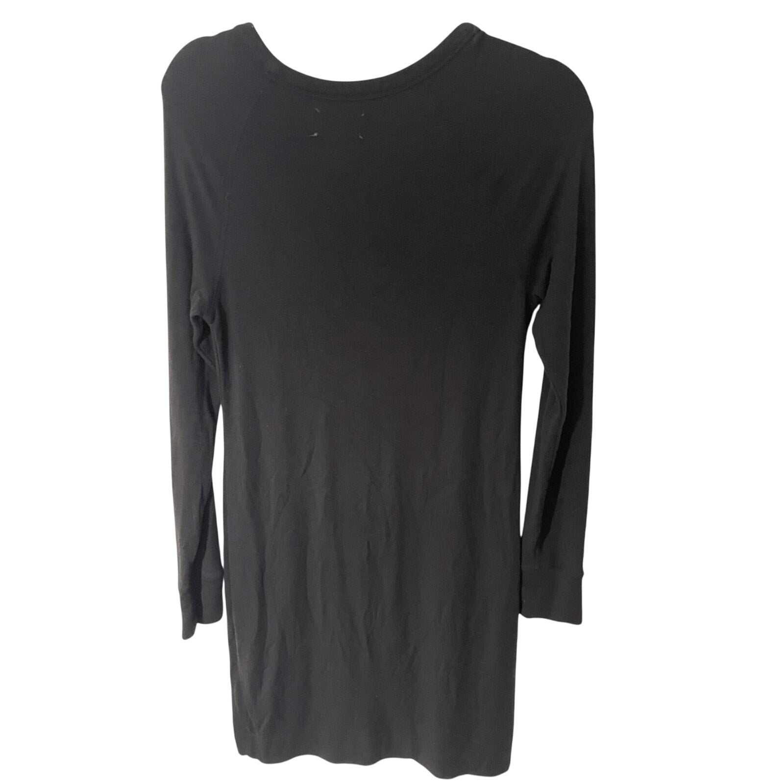 LOU & GREY Women's Long Sleeve Crew Neck Whimsy Goth Emo Punk Goth Dress S Black