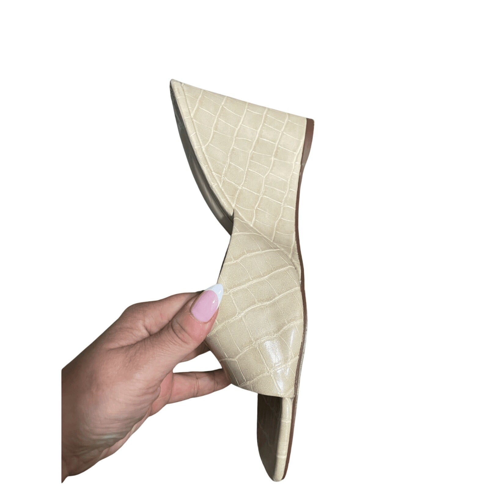 Journee Collection Women's Taupe Vivvy Wedge Slip On Open Toe Sandals