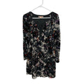Gibson Latimer Crushed Velvet Moody Dress Romantic Whimsygoth Floral Boho