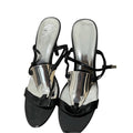 Calvin Klein Open Toe Strappy Rebel Heels SZ 8.5 Business Event Cocktail Elegant
