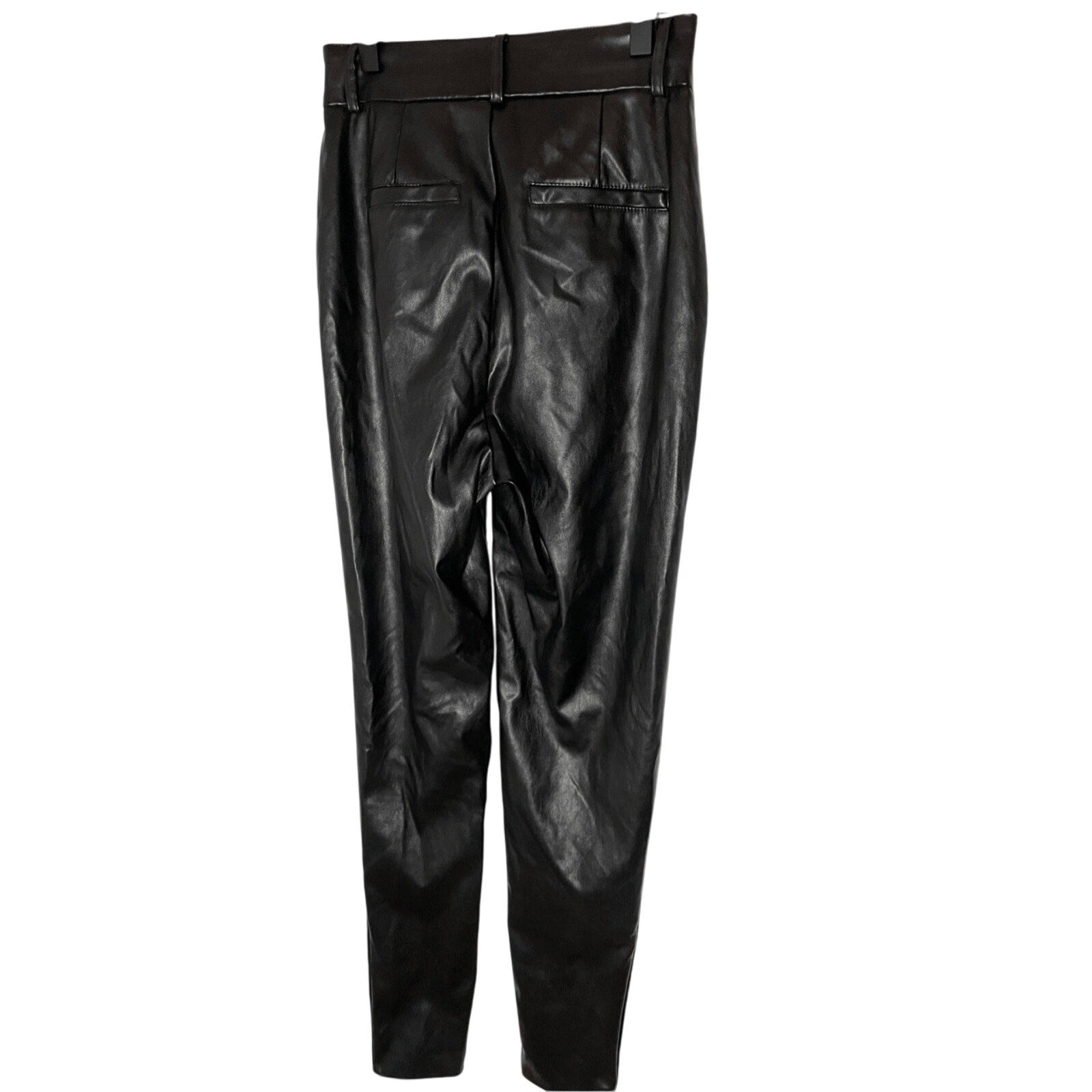 Windsor Women's XS Faux Leather Black Festive Trousers Festival Western Grunge