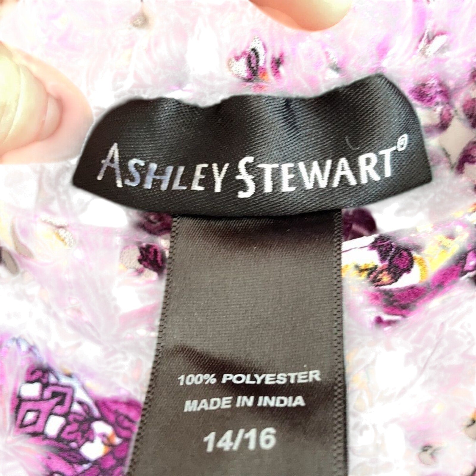 Ashley Stewart Paisley Boho Culotte Novelty Print Art to Wear Flowy Shorts