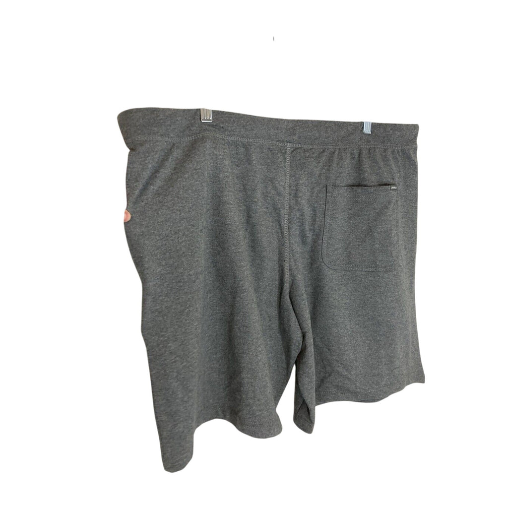 Eddie Bauer Men's XL Dark Charcoal Grey Sweat Casual Athletic Shorts
