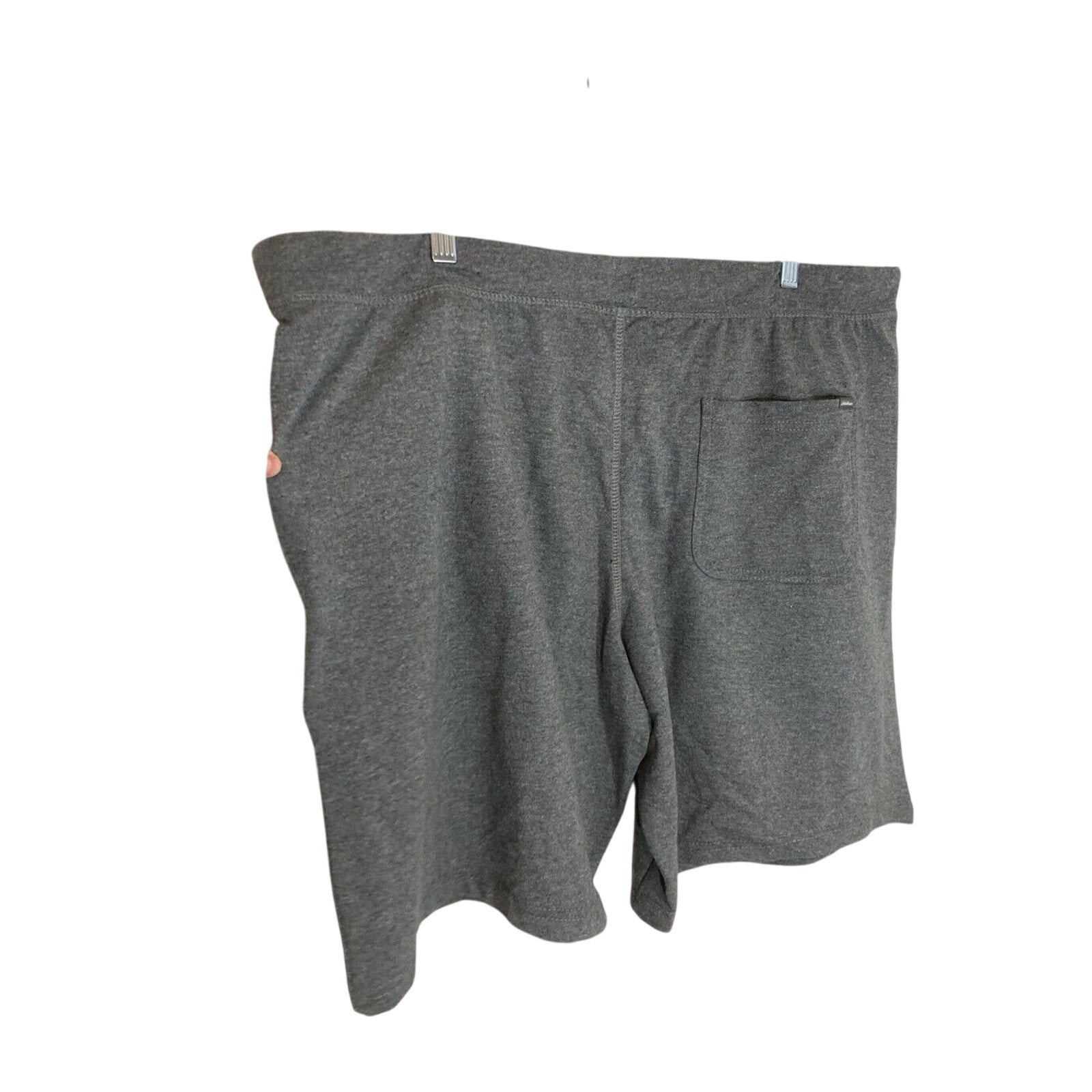Eddie Bauer Men's XL Dark Charcoal Grey Sweat Casual Athletic Shorts