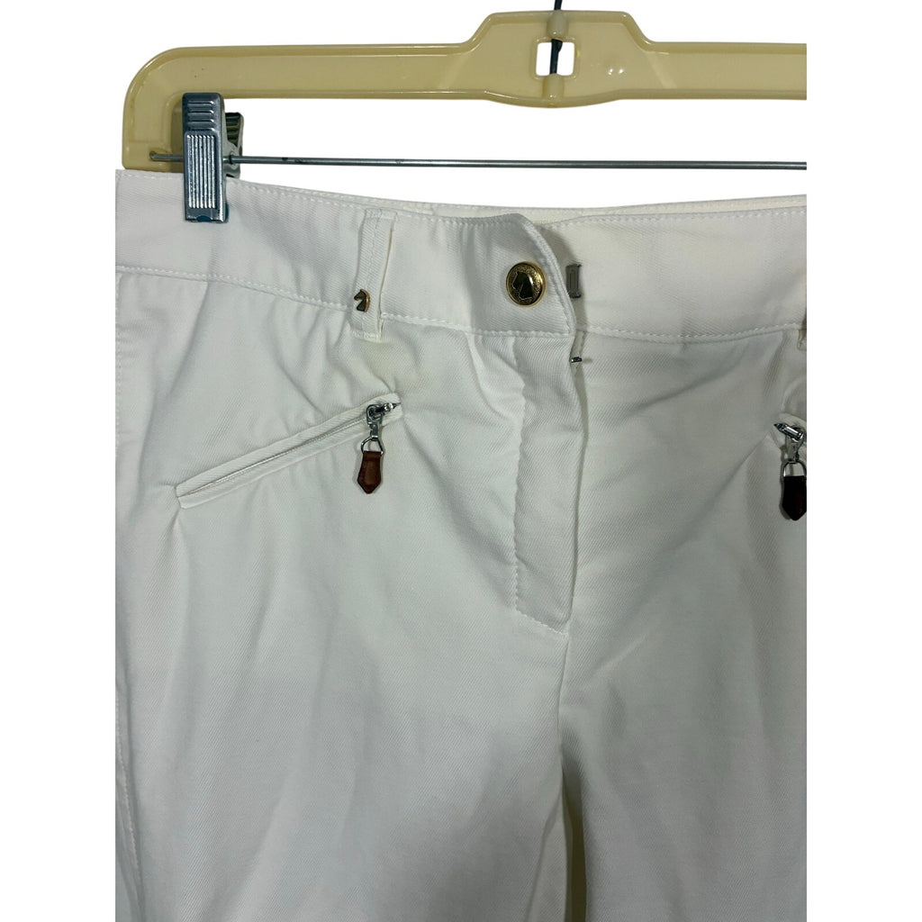 Pamela Henson Heritage Collection Soho White Equestrian Riding Pants Stained 10