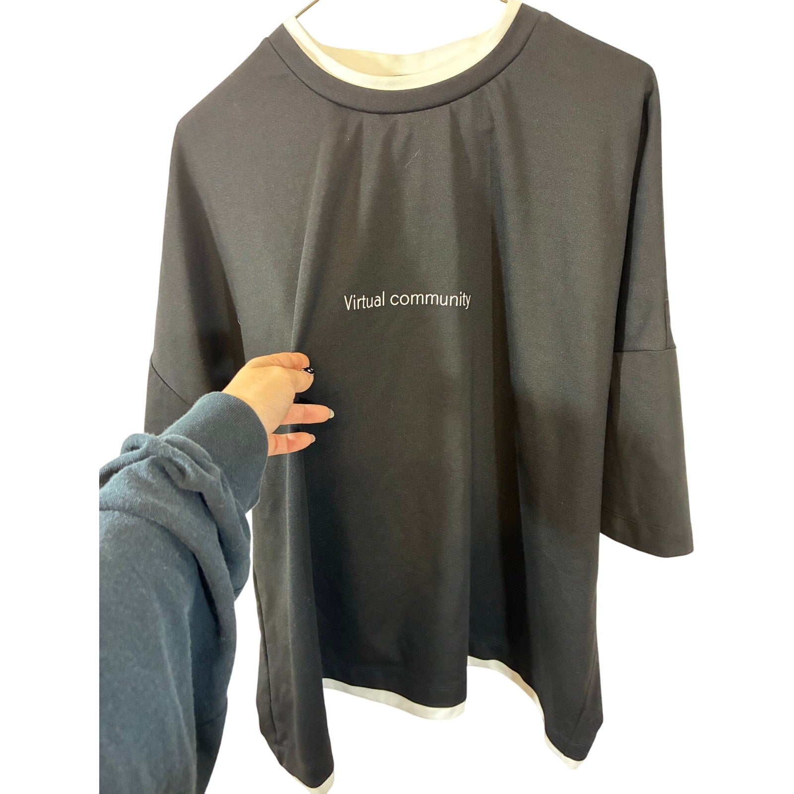 Lucy Virtual Community Asian Japanese Streetwear Menswear NYC Black And White M
