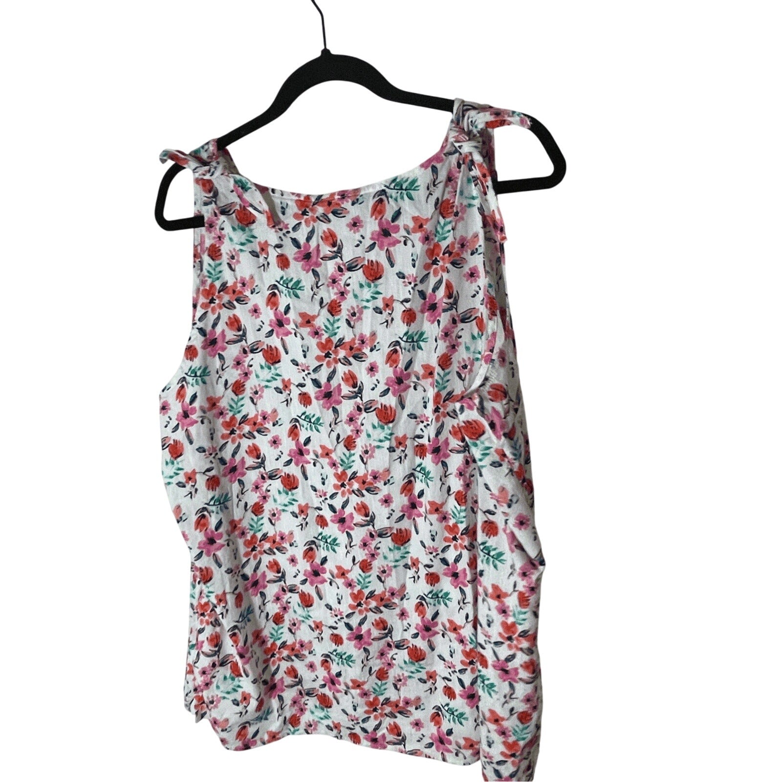 NWT St. John's Bay 2XL Floral Women's Blouse Cottage Prairie Bloom Farmhouse