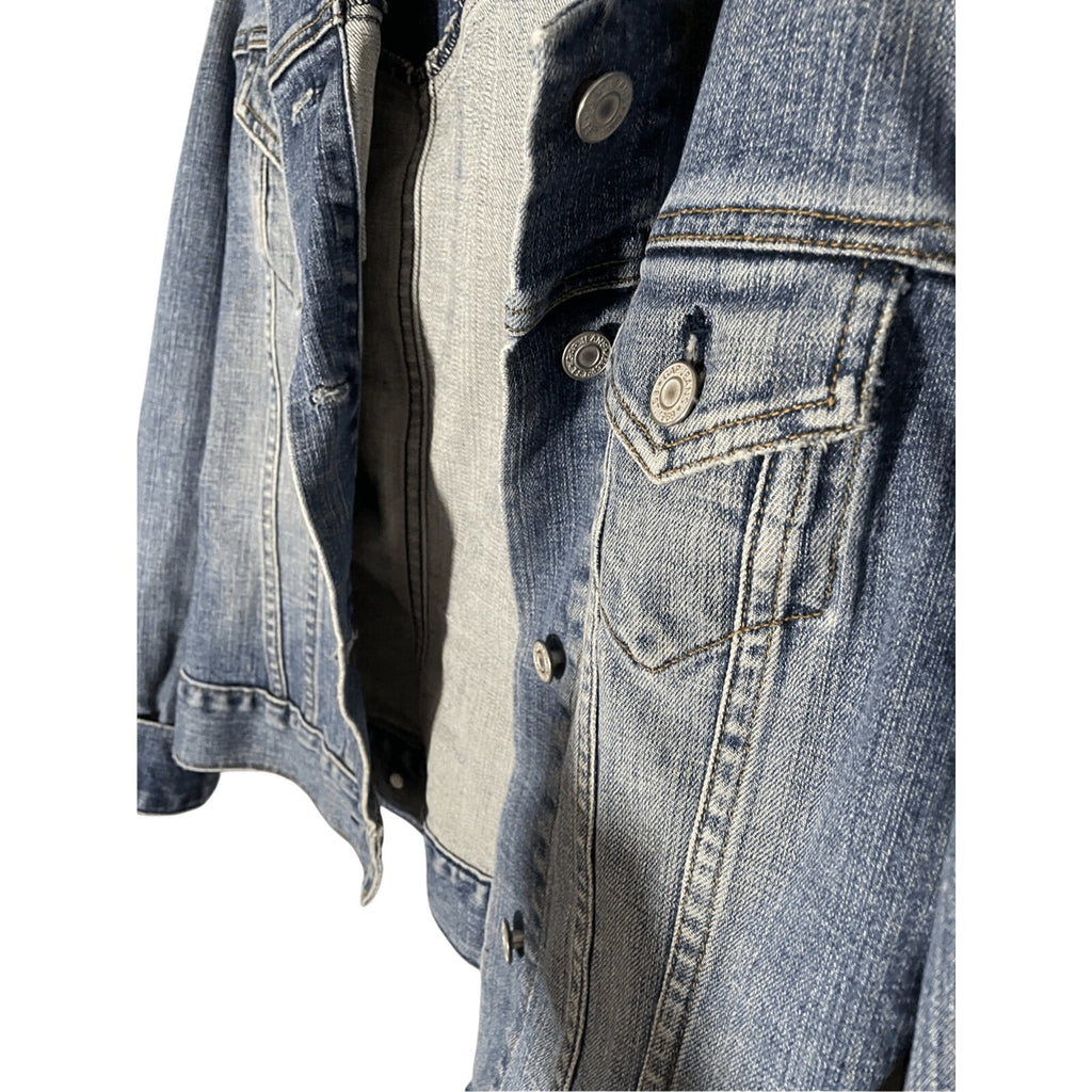 Gap Y2K Women's Trucker Denim Button Up Jacket