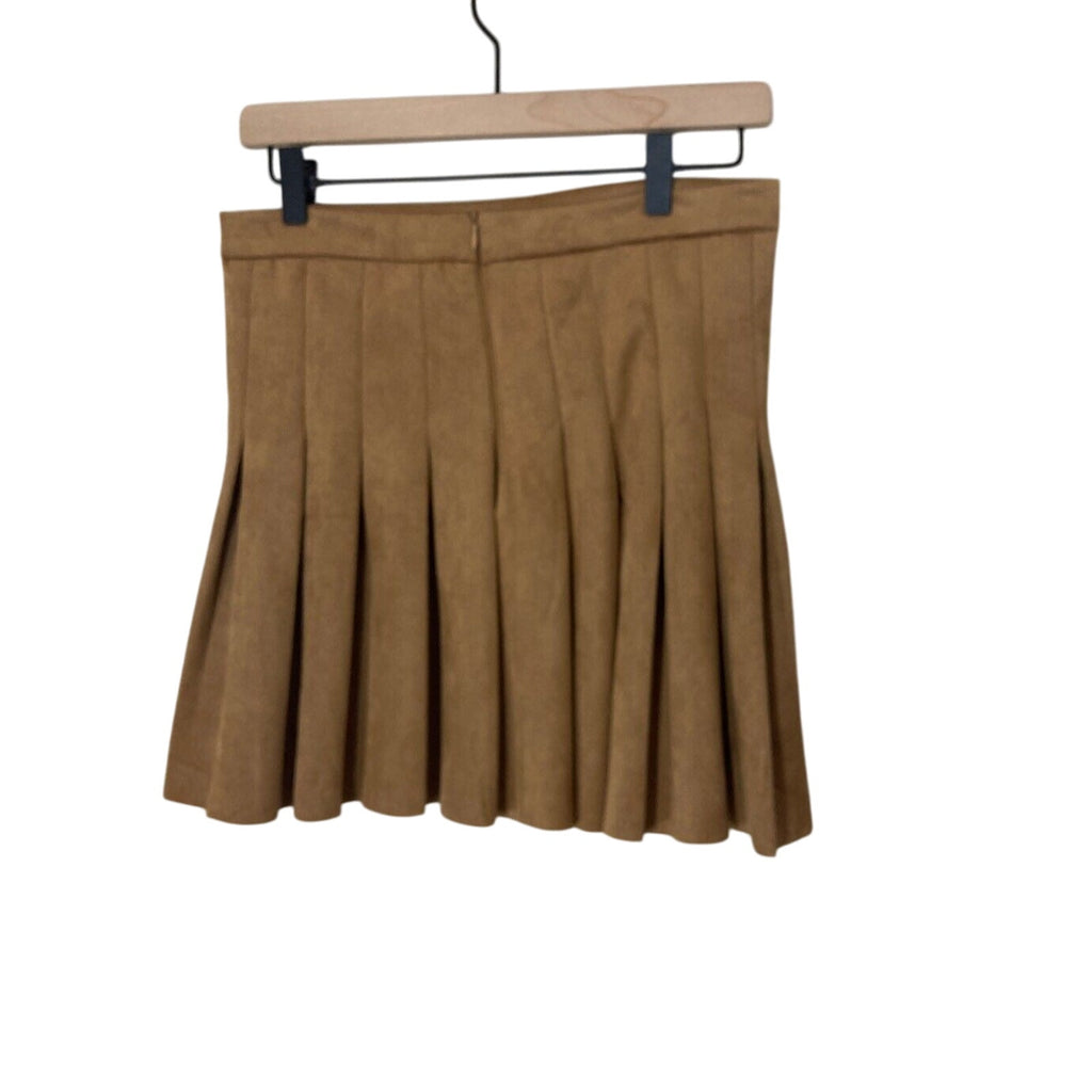 NWT Indigo Free School Girl Pleated Corduroy Light Academia Skirt