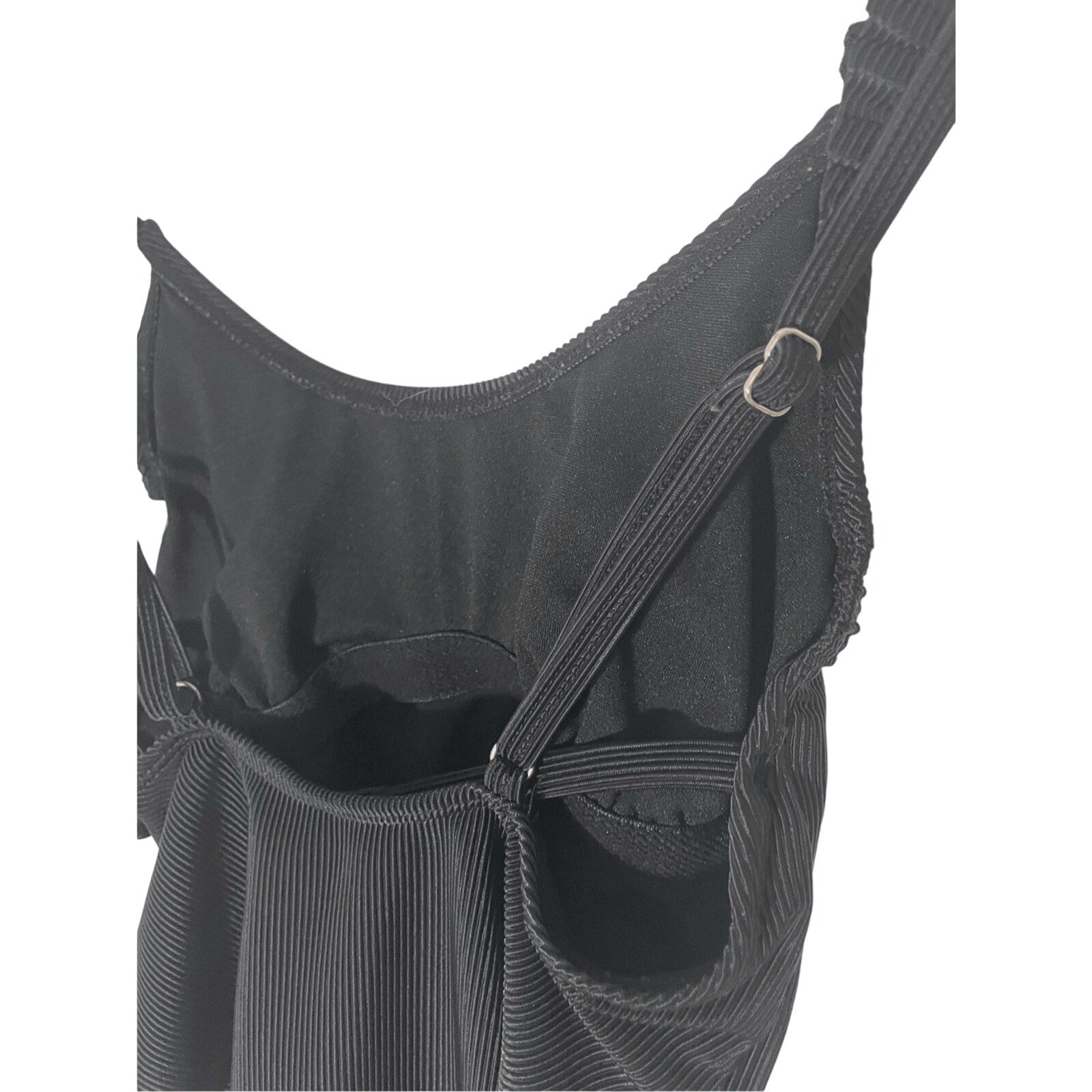 Xhilaration Black One Piece Women's Spandex Bikini S Modest Fitting Beach Resort