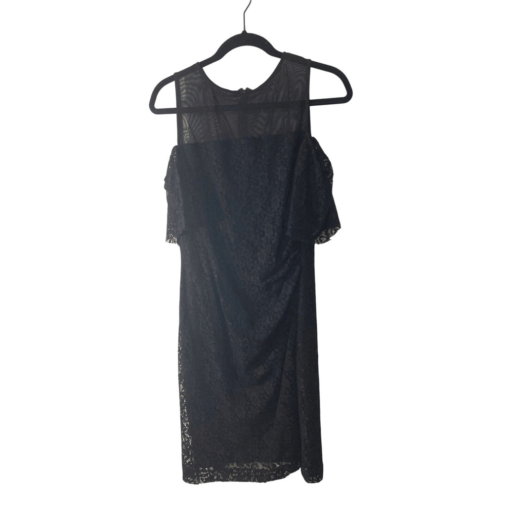 Chaps NWOT Sz 10 Women's Off Shoulder Lace Whimsygoth Preppy Dress
