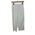 She by ND Women’s White M Yacht Preppy Trousers Minimalist Casual Closet Staple