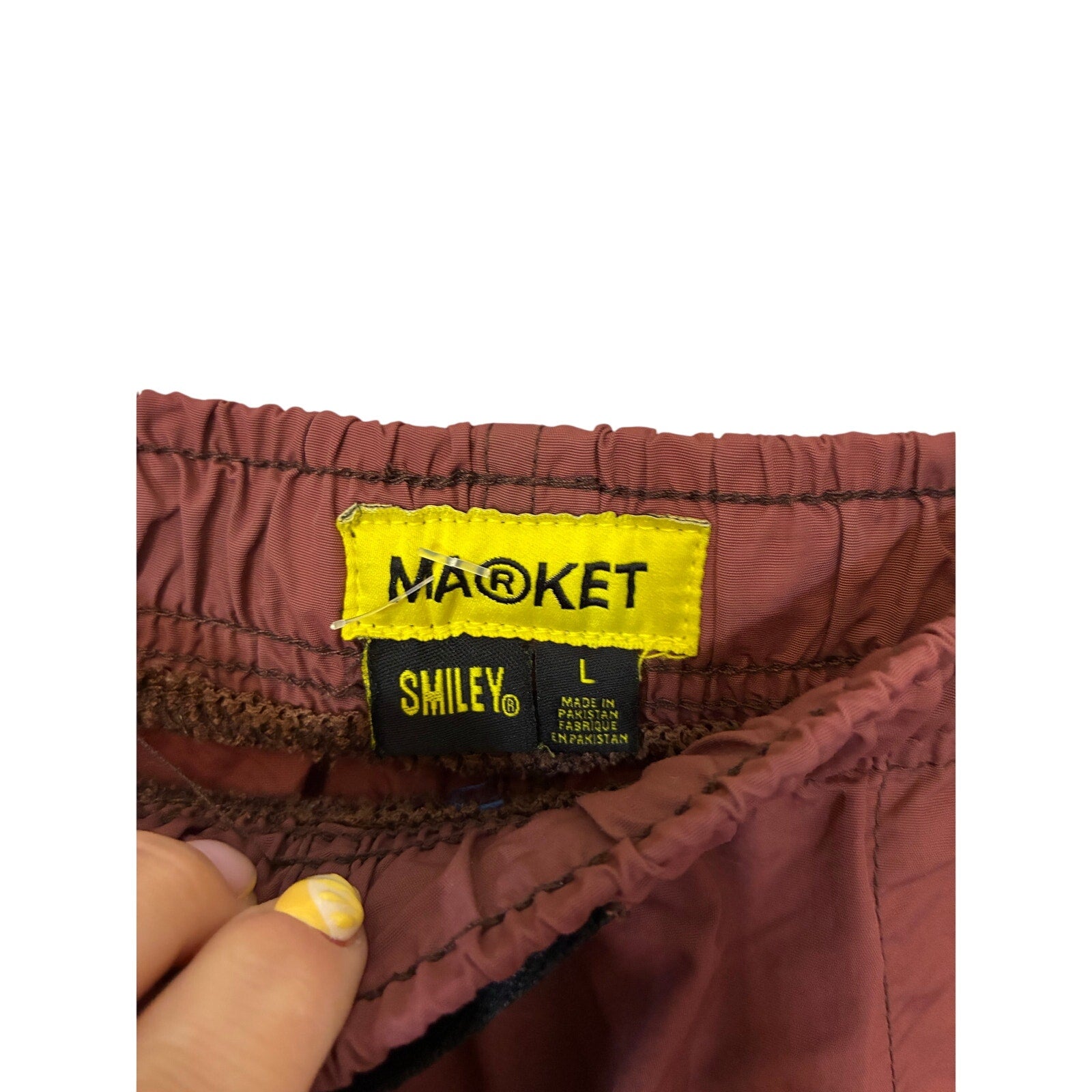 Market X Smiley UO Exclusive Tech Short L Men's Casual Summer Vacation Relaxed