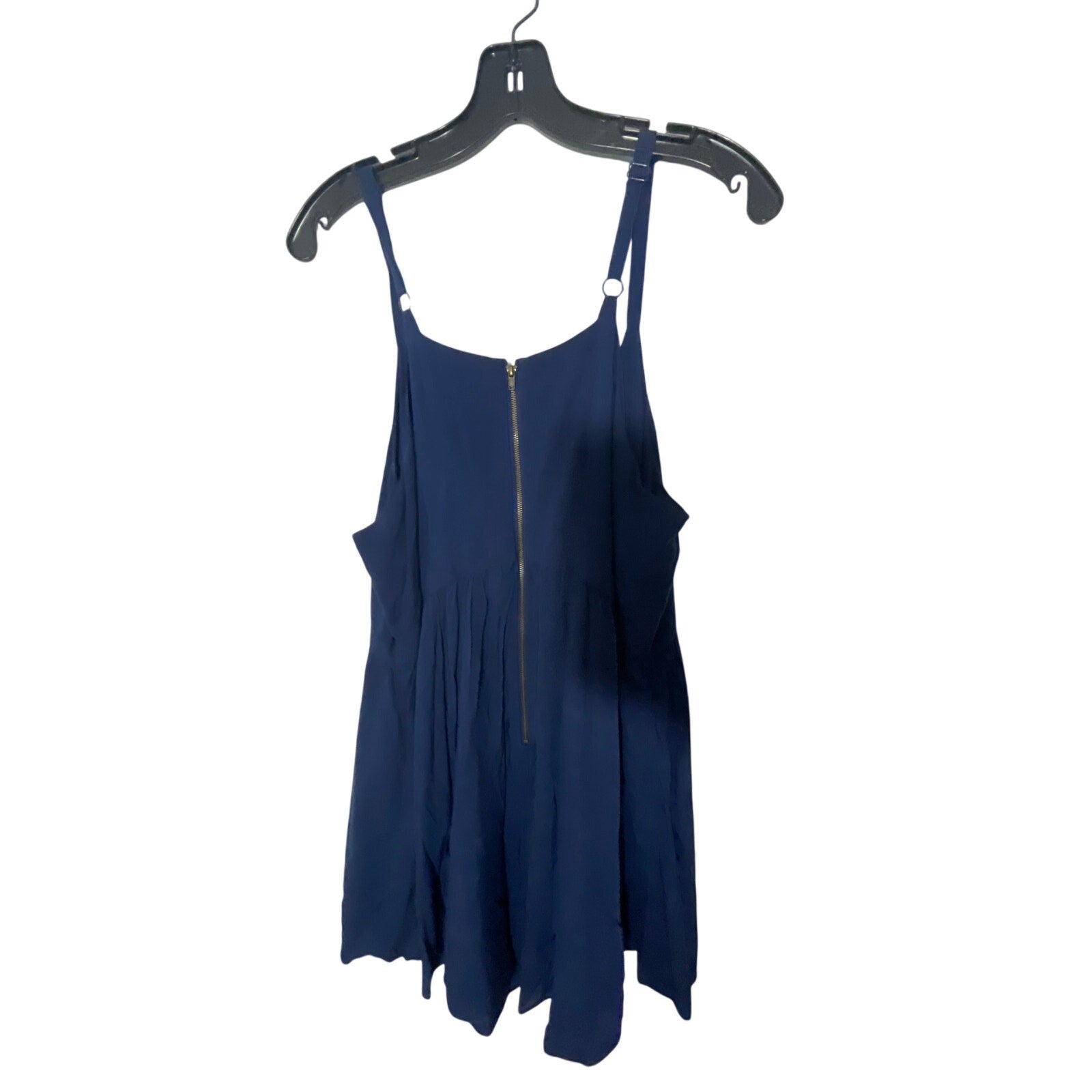 NWT Torrid Women's Medium/Large Navy Swing Trapeze Minimalist 00 Boho Sundress