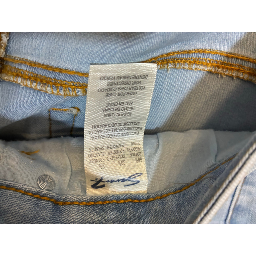 Seven7 Coulotte Release Hem Cropped Jeans Relaxed Barrel Light Wash Denimcore 12