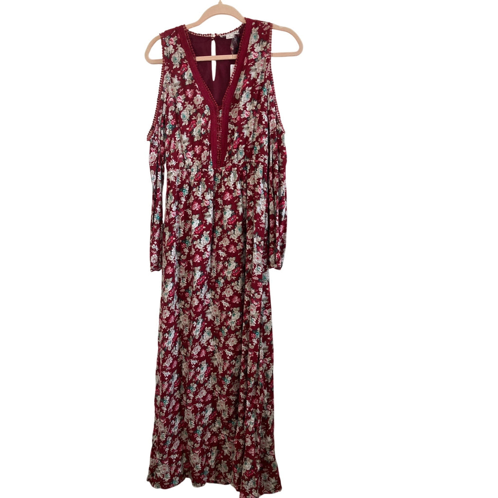 Loveriche Bohemian Small Dainty Floral Maxi Dress