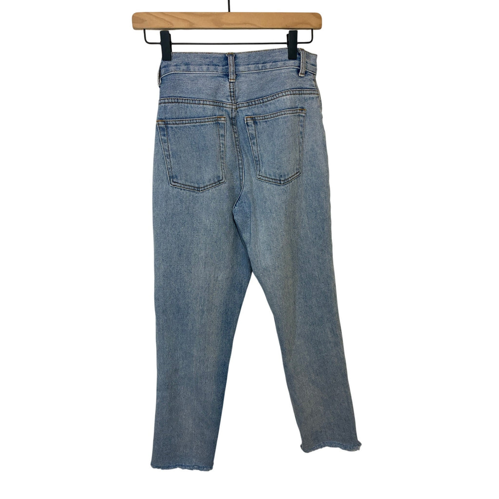 Brandy Melville Patchwork Jeans Womens Small Y2K Indie Grunge Wide Leg Denim S