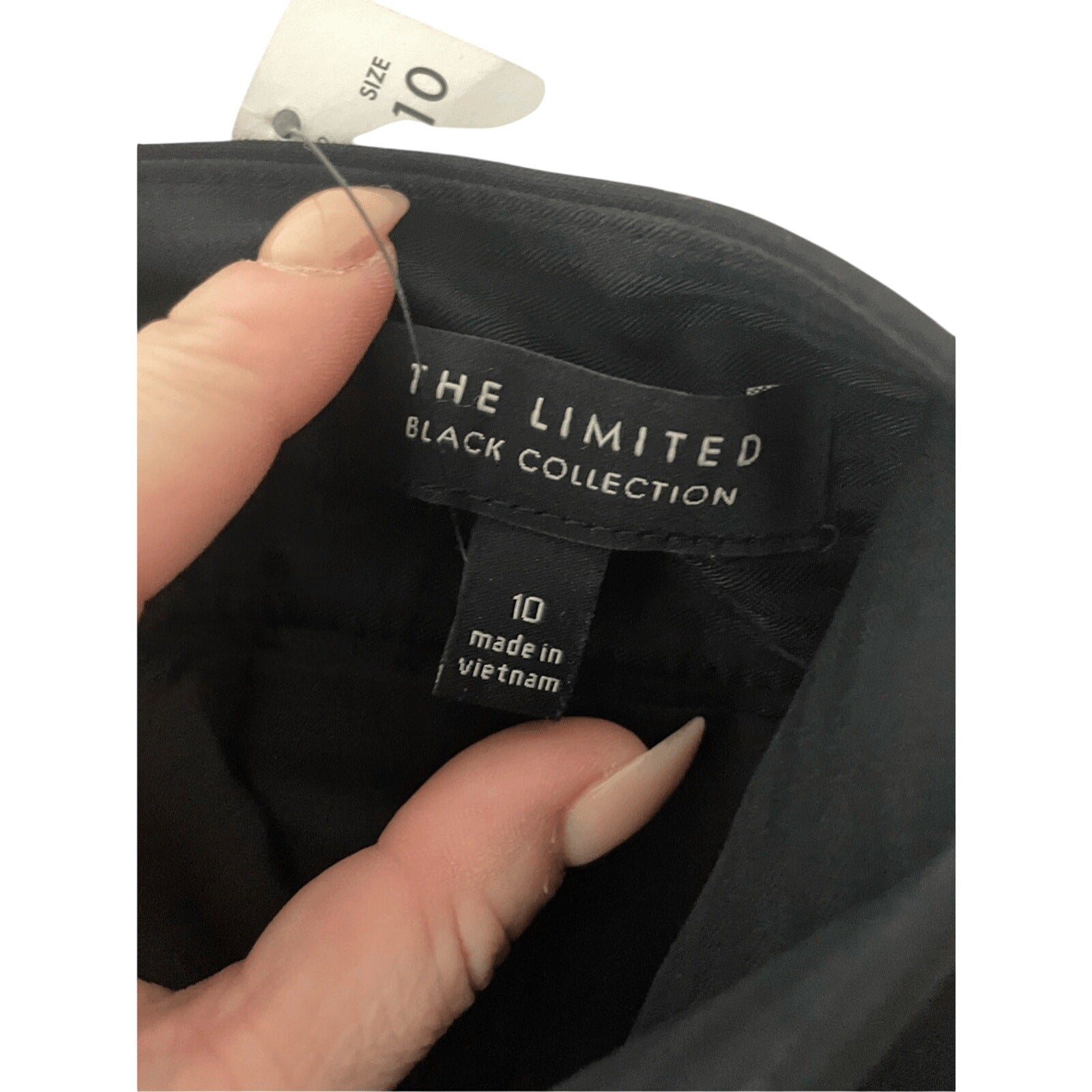 NWT The Limited Collection Women's Modest Formal Black Pencil Skirt Career SZ 10
