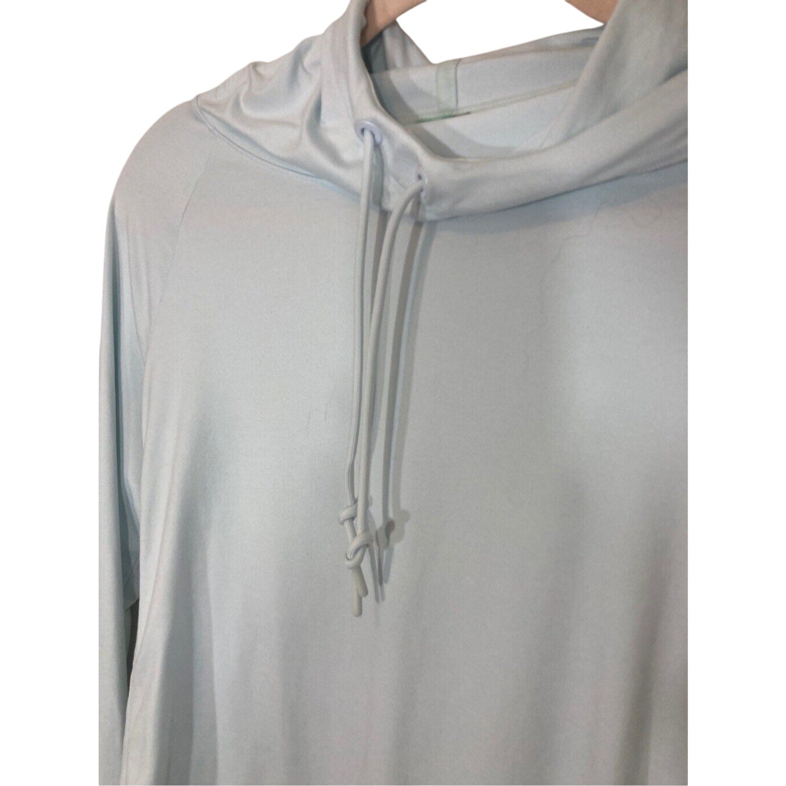 Athleta Baby Blue Pastel Babycore Light Knit Cotton Pullover