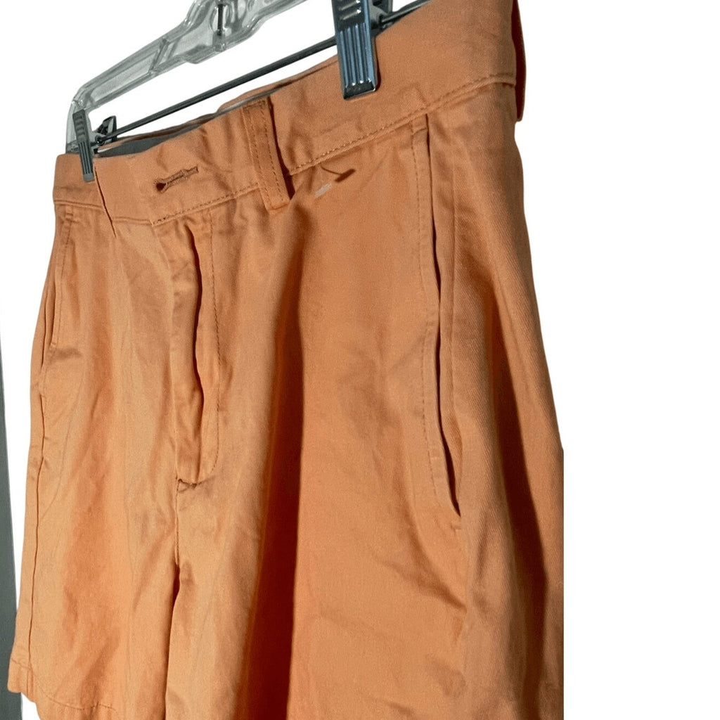 Roundtree & Yorke Men's Peach Orange Creamsicle Preppy Academy 28 Cargo Shorts
