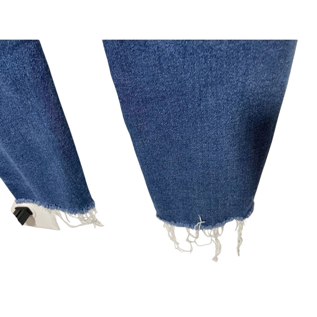 GOOD American  SKINNY GOOD WAIST CROPPED  Dark Wash JEANS SZ 6