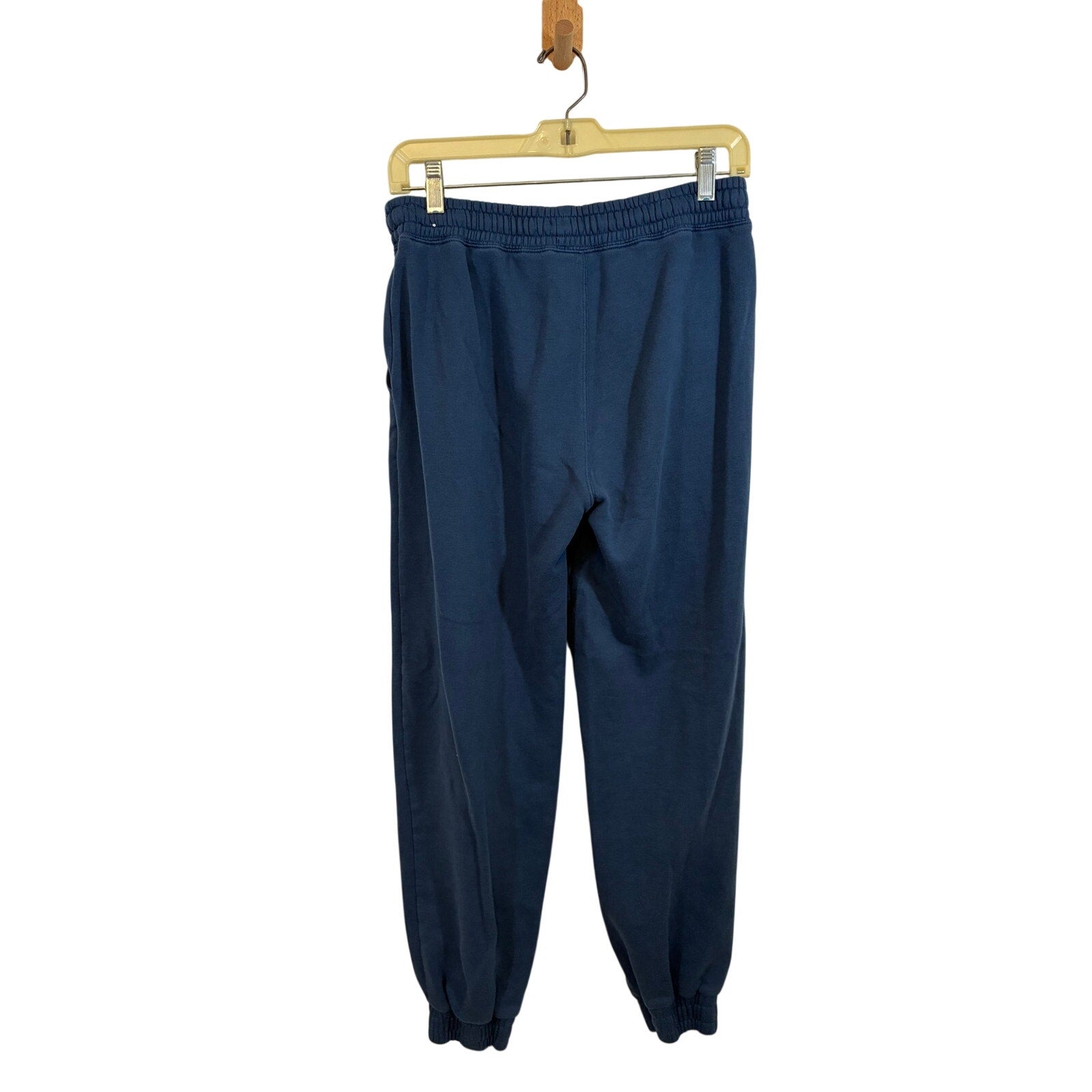Abercrombie Blue Joggers Womens Small Academia Cozy Minimalist Lounge Sweatpants